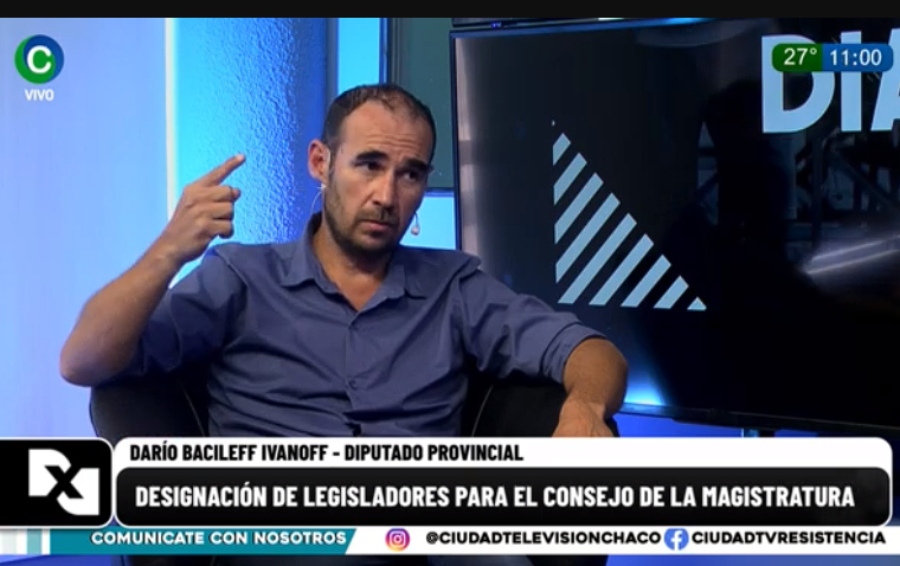 Designación para el Consejo de la Magistratura: “A las instituciones, a la ley y a la Constitución hay que respetarlas”, exhortó Bacileff Ivanoff Designación para el Consejo de la Magistratura: “A las instituciones, a la ley y a la Constitución hay que respetarlas”, exhortó Bacileff Ivanoff