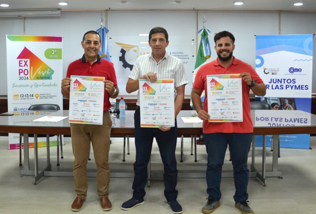 La Cámara de Comercio de Resistencia acompañó el lanzamiento de la Expo Viví la Termal 2024