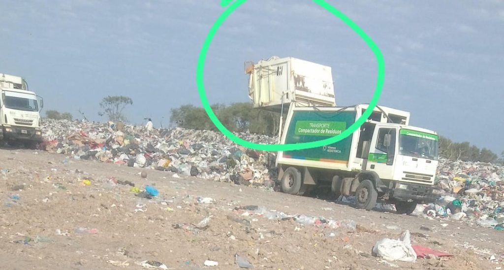 Accidente laboral en el basural María Sara deja tres lesionados: uno de ellos, quedó inconsciente