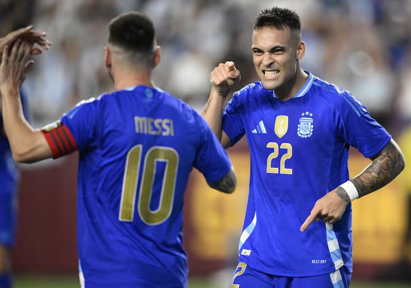 Argentina goleó a Guatemala y llega afilado a la Copa América Argentina goleó a Guatemala y llega afilado a la Copa América