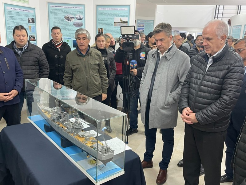 “Es un trabajo brillante, un orgullo nacional”, dijo Nikisch en la reapertura del Museo de Malvinas “Es un trabajo brillante, un orgullo nacional”, dijo Nikisch en la reapertura del Museo de Malvinas