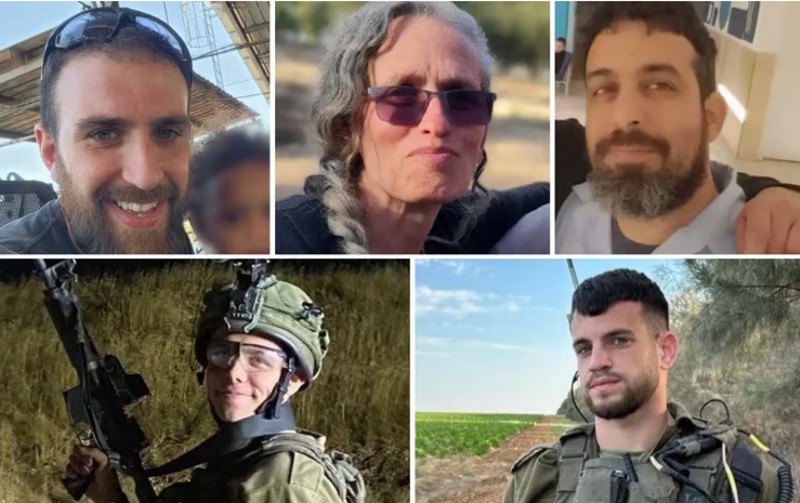 Israel recuperó en Gaza los cuerpos de cinco rehenes capturados por Hamas en su ataque del 7 de octubre Israel recuperó en Gaza los cuerpos de cinco rehenes capturados por Hamas en su ataque del 7 de octubre