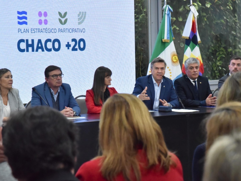 El gobernador Leandro Zdero, presentó el “Plan Estratégico Participativo Chaco +20” El gobernador Leandro Zdero, presentó el “Plan Estratégico Participativo Chaco +20”