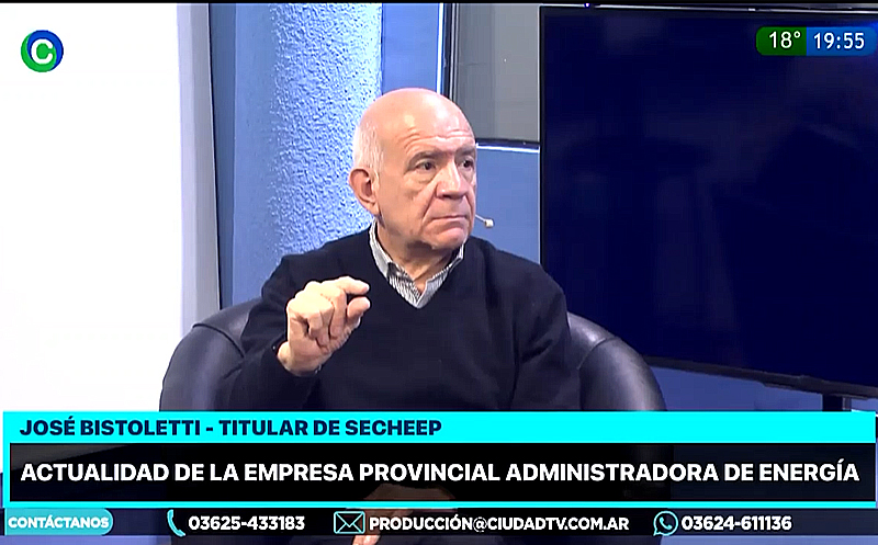 Bistoletti: “El 28 de agosto Chaco empezará a generar energía solar y estamos en condiciones de conectarnos al sistema integrado” Bistoletti: “El 28 de agosto Chaco empezará a generar energía solar y estamos en condiciones de conectarnos al sistema integrado”