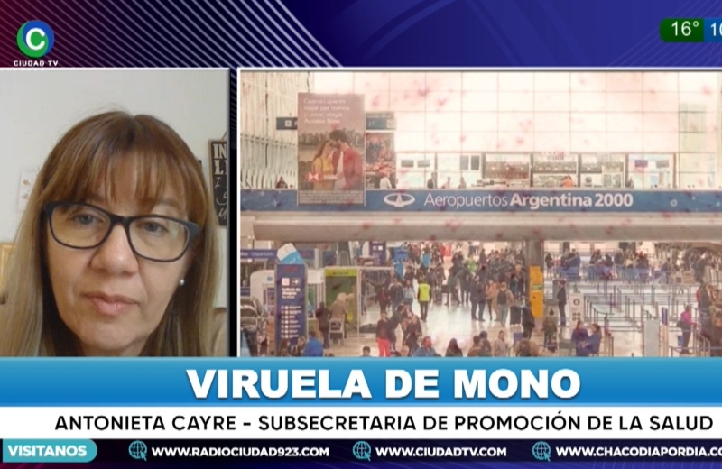 Viruela del mono: “Esta enfermedad se contagia por contacto estrecho con una persona con lesiones” Viruela del mono: “Esta enfermedad se contagia por contacto estrecho con una persona con lesiones”