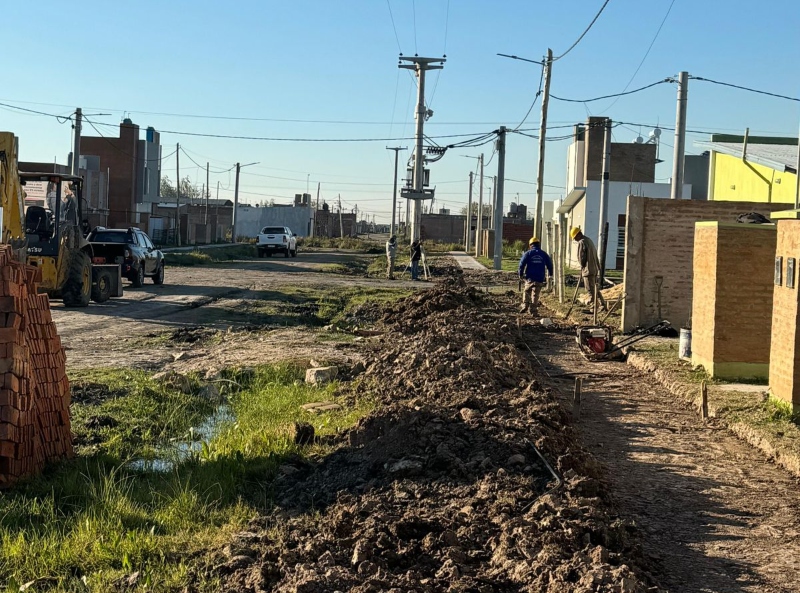 El Gobierno provincial ultima trabajos de infraestructura en la Chacra 137 El Gobierno provincial ultima trabajos de infraestructura en la Chacra 137