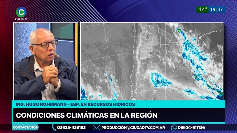 Hugo Rohrmann: “El signo de este invierno son las altas oscilaciones de temperatura” Hugo Rohrmann: “El signo de este invierno son las altas oscilaciones de temperatura”