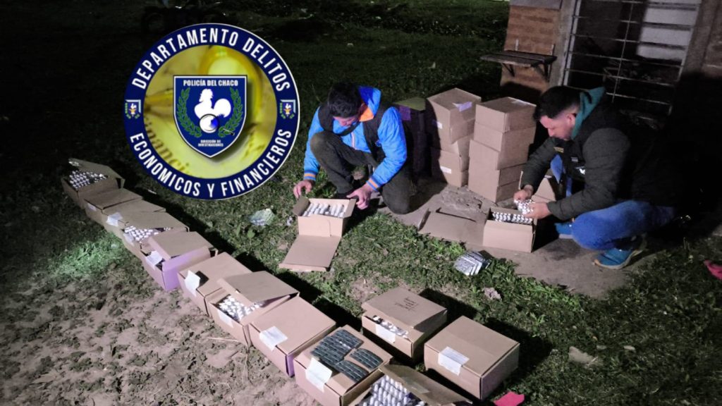 Intentaban vender ilegalmente pastillas para la diabetes en Villa Tiro Federal: la policía secuestró casi 30 mil pastillas
