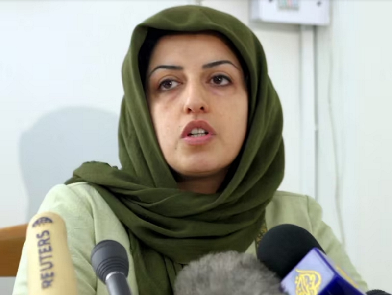 Preocupa: Premio Nobel de la Paz iraní Narges Mohammadi fue brutalmente golpeada en prisión y no recibe atención médica Preocupa: Premio Nobel de la Paz iraní Narges Mohammadi fue brutalmente golpeada en prisión y no recibe atención médica