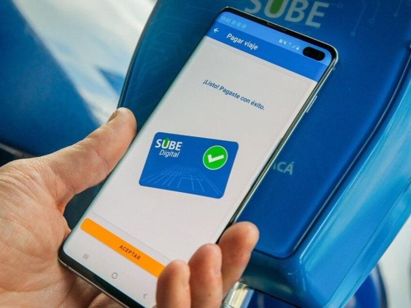 Ya se puede pagar el boleto del colectivo con la tarjeta SUBE Digital: cómo se hace Ya se puede pagar el boleto del colectivo con la tarjeta SUBE Digital: cómo se hace