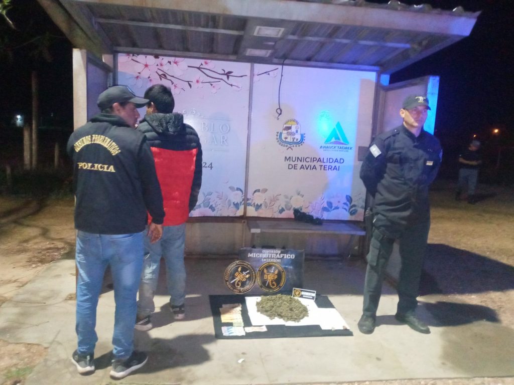 Detienen a un hombre con más de medio kilo de marihuana