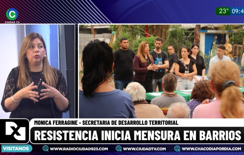 Mensuras en Resistencia: “Es una decisión que quienes viven en asentamientos puedan tener títulos de propiedad” Mensuras en Resistencia: “Es una decisión que quienes viven en asentamientos puedan tener títulos de propiedad”