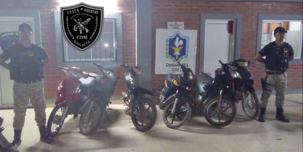 Detuvieron a un joven por supuesto robo e incautaron diez motos en San Martín