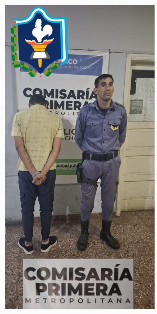 Demoran a un hombre involucrado en un robo a un local de celulares de Barranqueras Demoran a un hombre involucrado en un robo a un local de celulares de Barranqueras