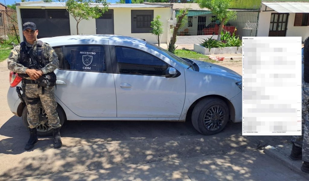 Abandonaron un auto robado: los agentes lo recuperaron