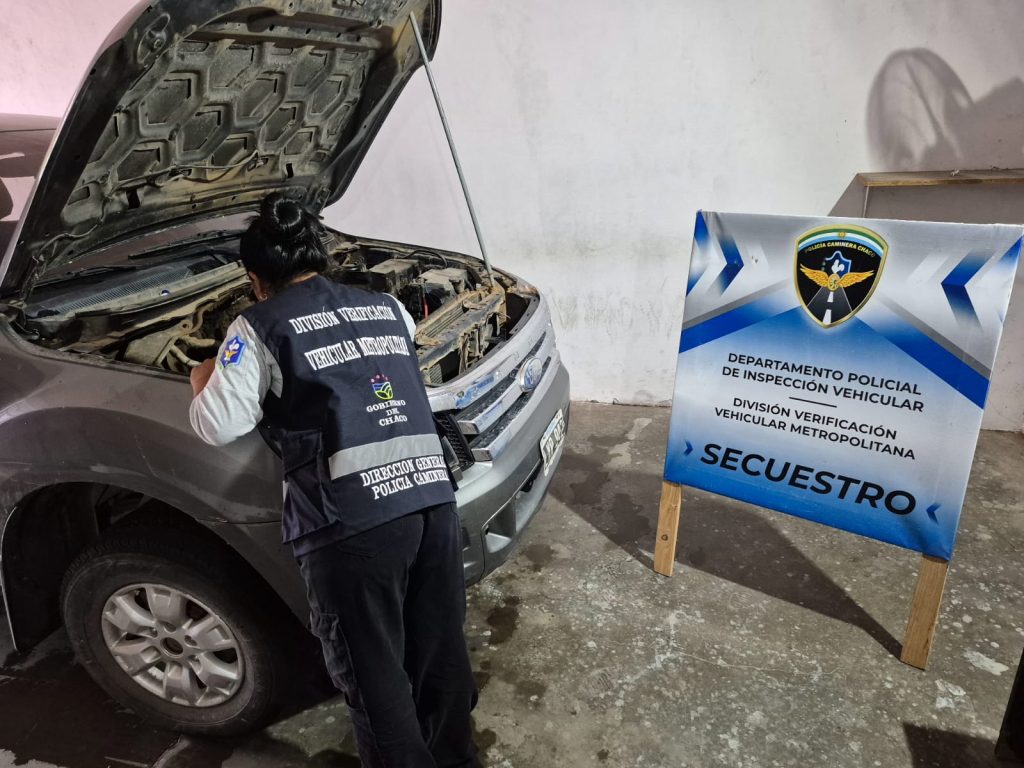 Llevó a verificar su vehículo y tenía las numeraciones limadas