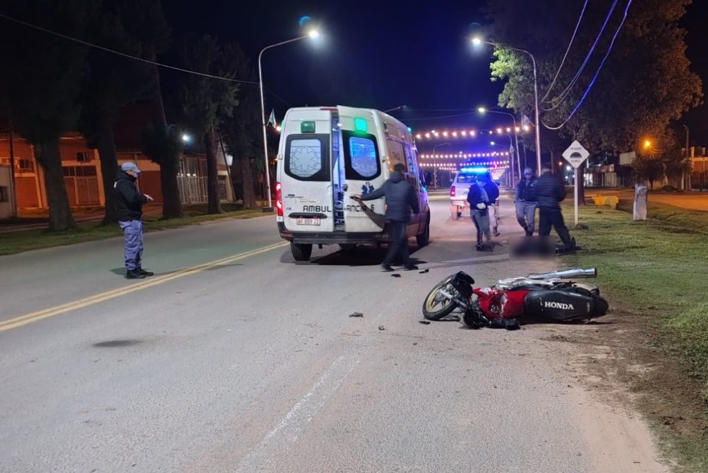 Accidente de moto fatal en Corzuela: murió el acompañante y el conductor quedó detenido