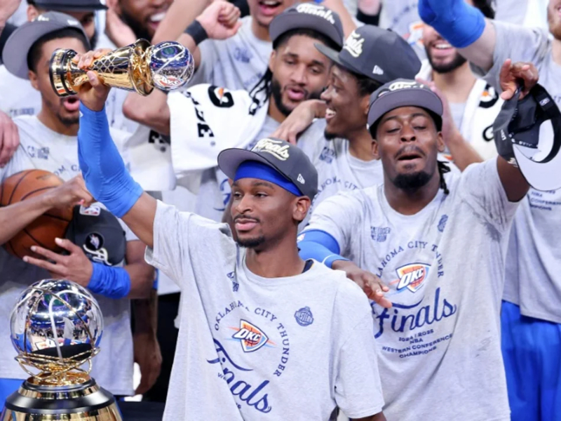 Oklahoma City Thunder le ganó a Indiana Pacers y se consagró campeón de la NBA tras 44 años Oklahoma City Thunder le ganó a Indiana Pacers y se consagró campeón de la NBA tras 44 años