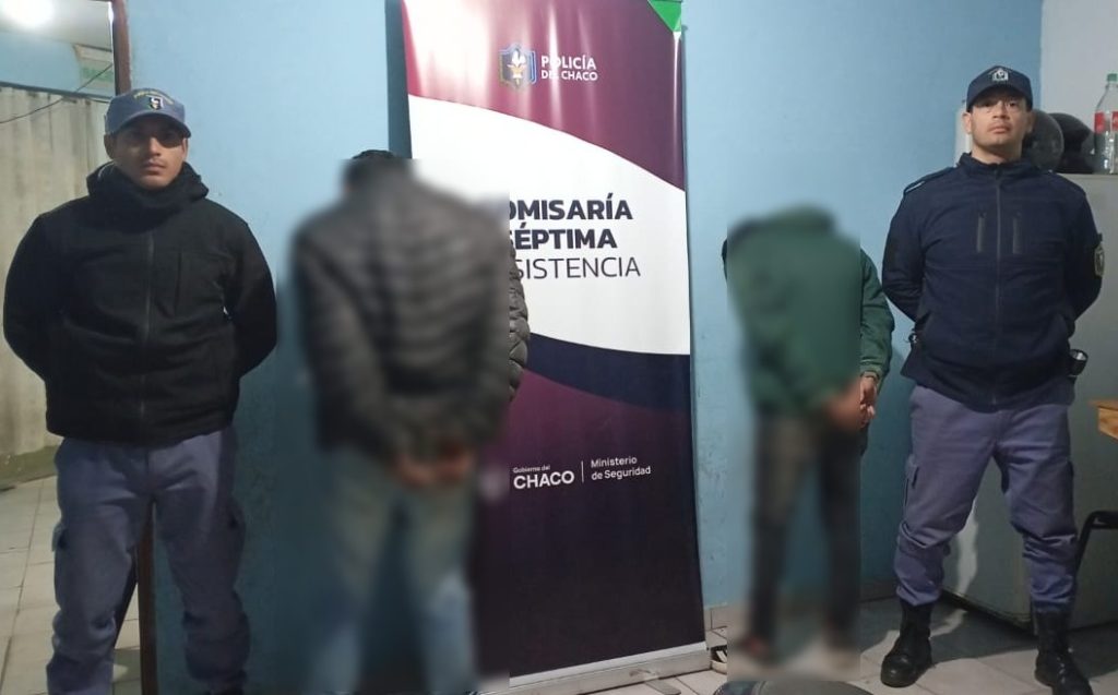 Intento de robo en distribuidora: dos hombres fueron detenidos sobre el techo del local