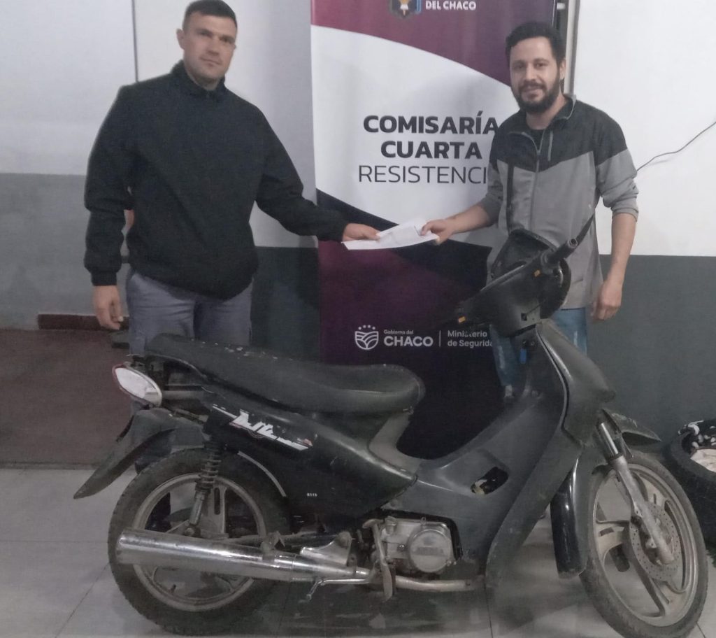 Sufrió un accidente y aprovecharon para robarle la moto
