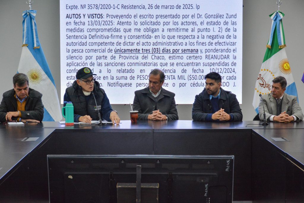 Producción se reunió con pescadores comerciales para informar sobre la normativa vigente