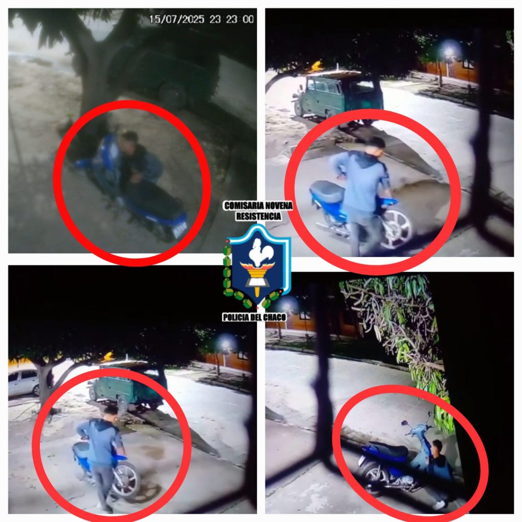 Un hombre termino detenido tras ser identificado por el robo de una moto