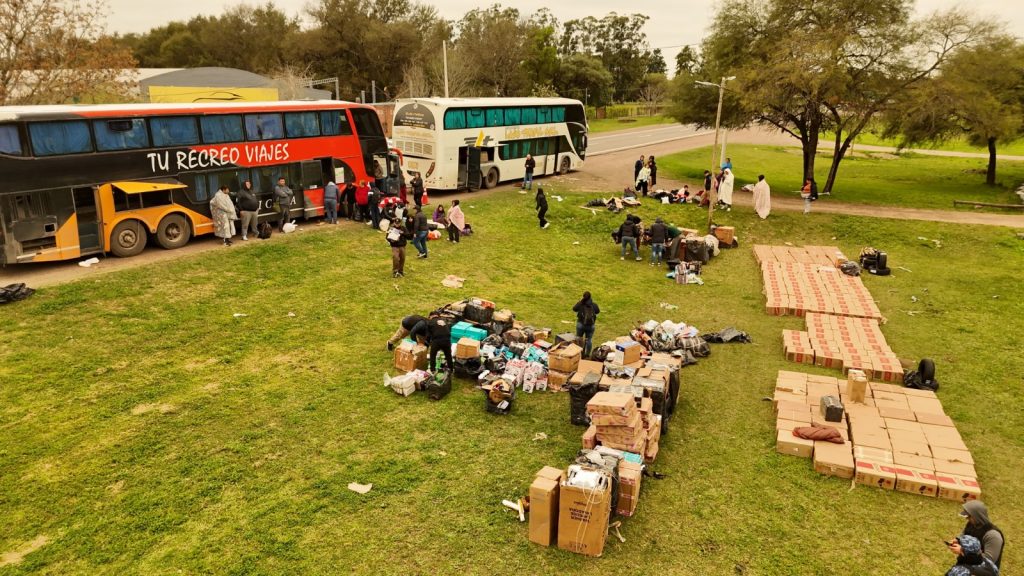 Incautaron millonario cargamento de contrabando en Ruta 11: cigarrillos, cubiertas y electrodomésticos