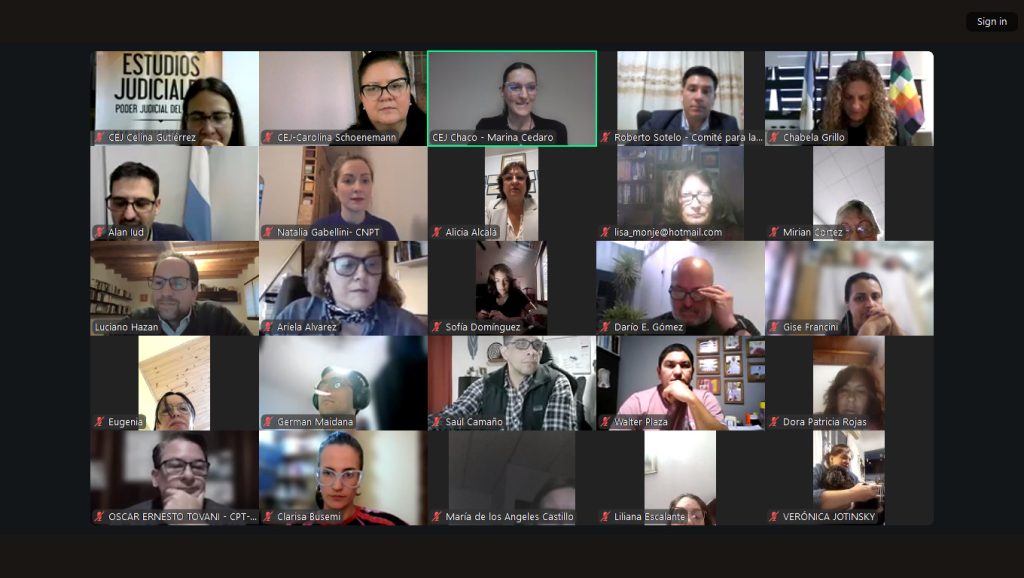 Se realizó una jornada sobre desaparición forzada: prevención y justicia en democracia