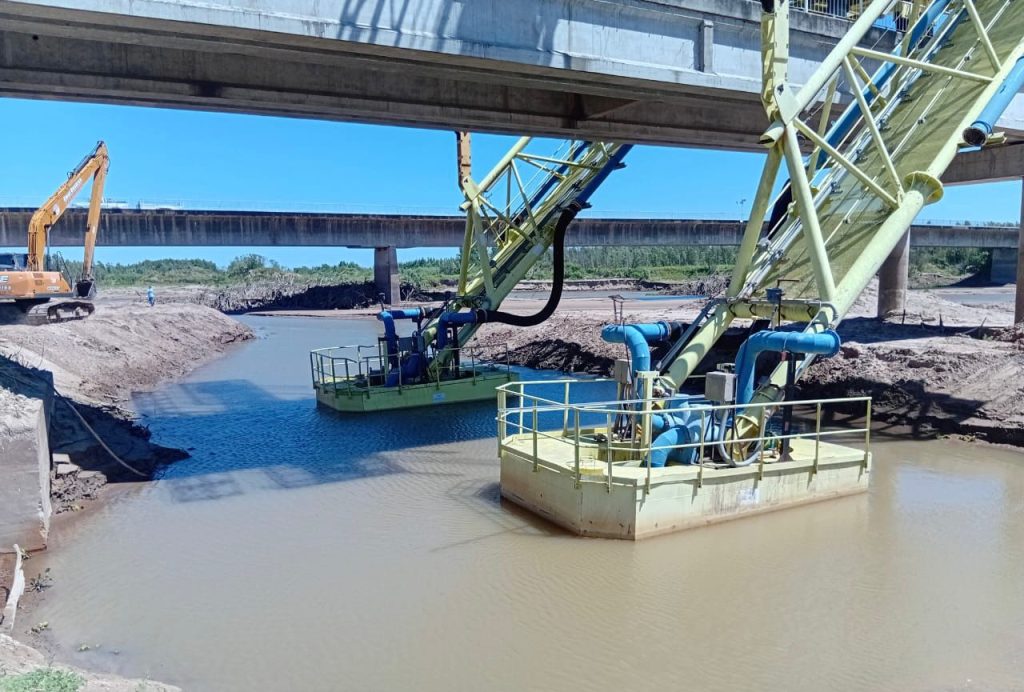 Puerto Lavalle: Sameep realiza tareas de mantenimiento en la planta potabilizadora