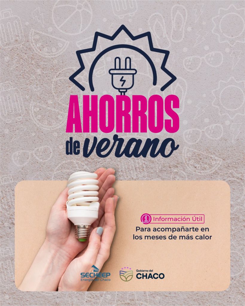 “Ahorros de verano”, la campaña de Secheep para evitar disparos de consumo
