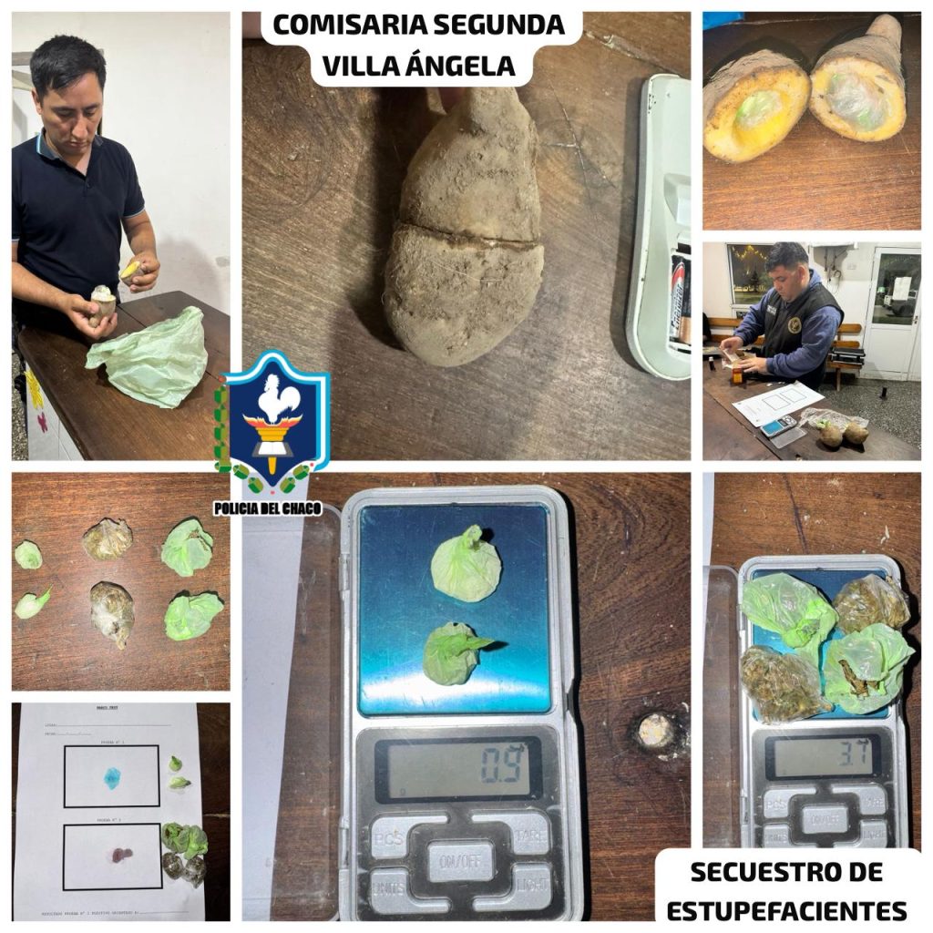 Intentaron ingresar droga oculta en alimentos para un detenido en Villa Ángela