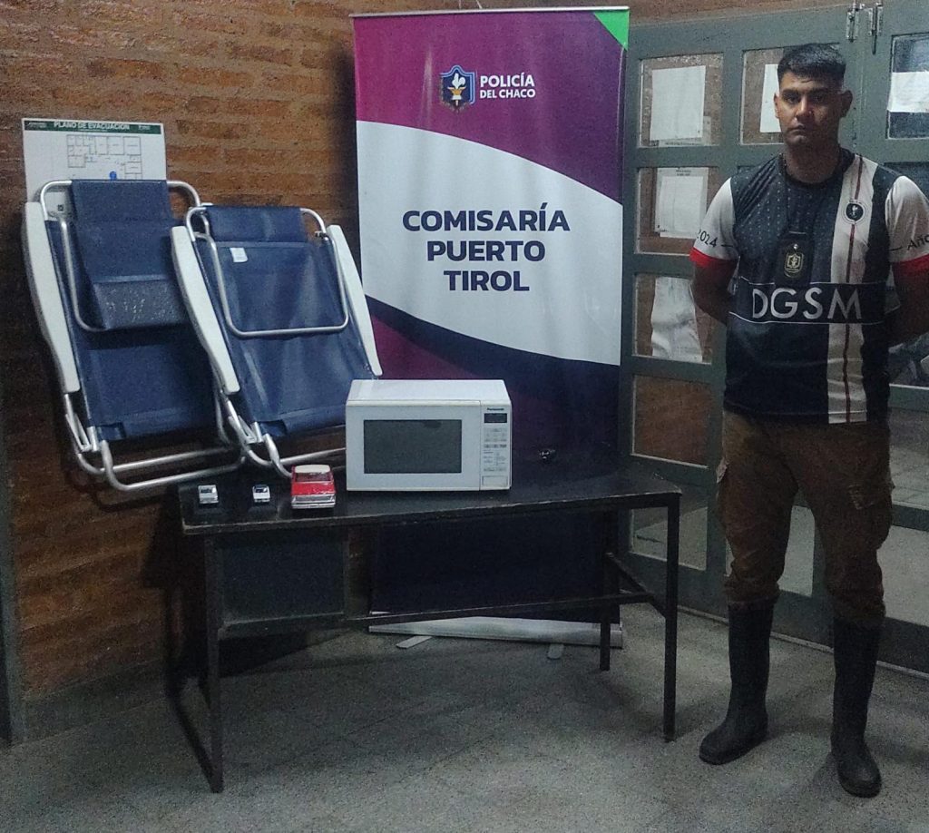 Tirol: recuperan bienes robados y notifican a una mujer por presunto encubrimiento