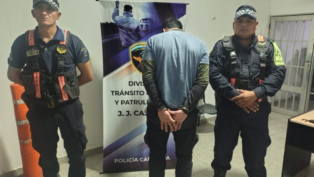 Castelli: cayó un prófugo internacional vinculado al narcotráfico y abuso de armas