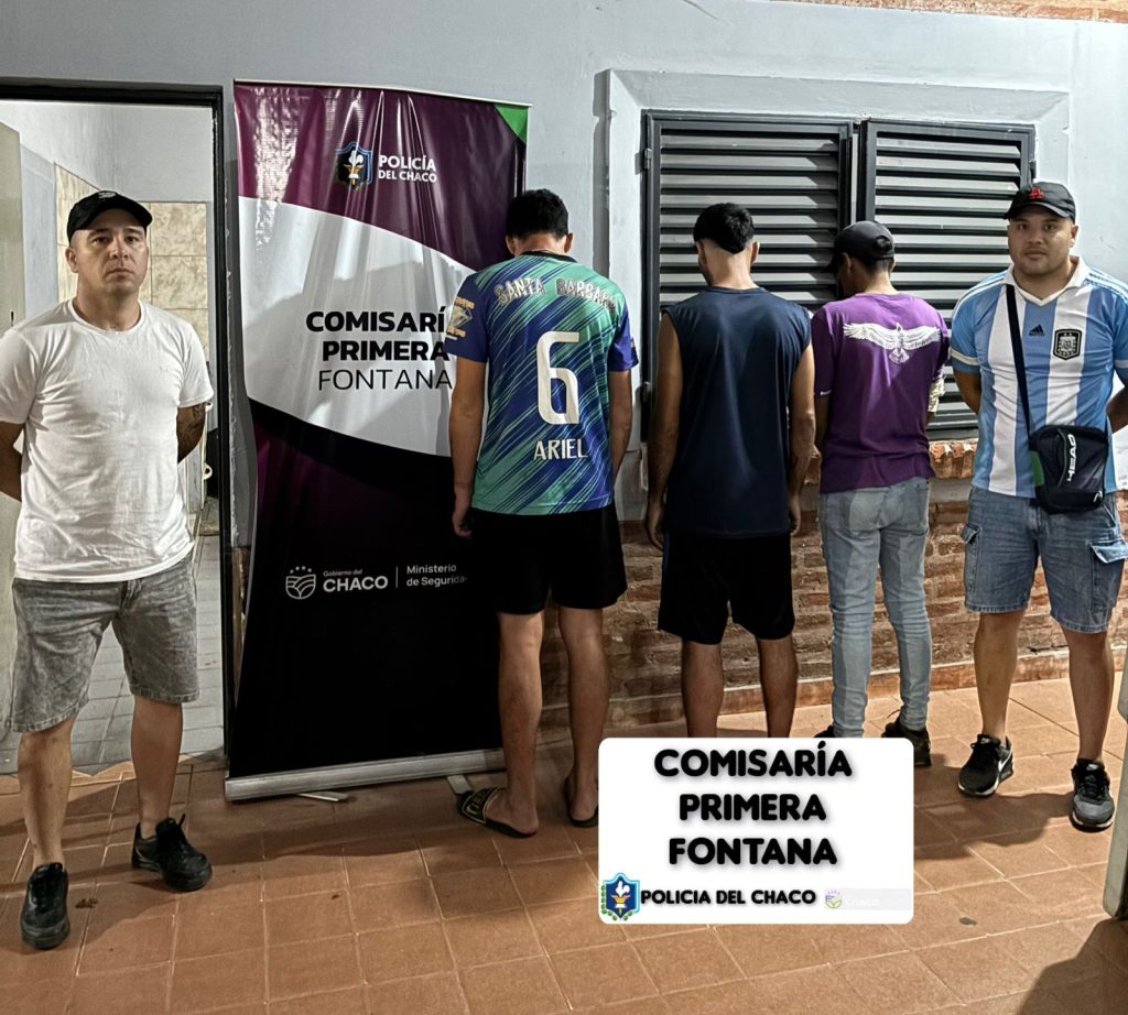 Tres personas aprehendidas por una causa por lesiones con arma blanca