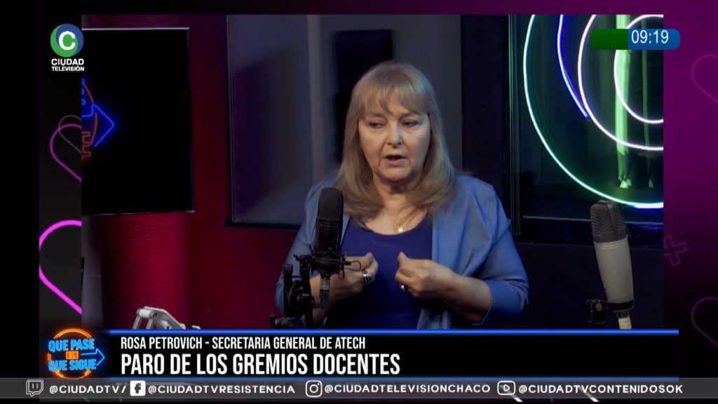 “Atacan a las organizaciones gremiales como pantalla, pero vienen por los derechos de todos los docentes”