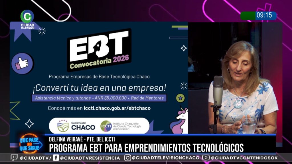 Veiravé convocó a la nueva edición de la incubadora para proyectos de base tecnológica en el Chaco