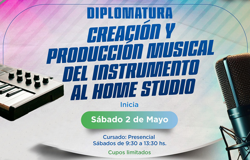 La UNCAus abre una diplomatura en producción musical con cupos limitados La UNCAus abre una diplomatura en producción musical con cupos limitados