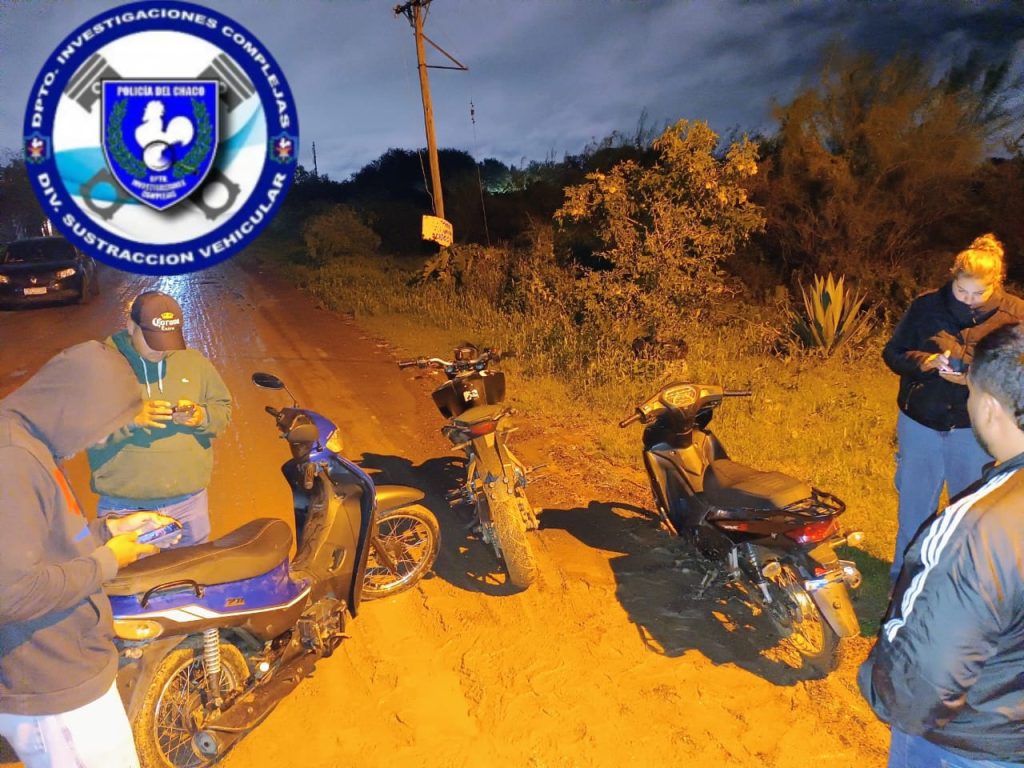 Secuestran dos motocicletas con numeración adulterada en Barranqueras Secuestran dos motocicletas con numeración adulterada en Barranqueras