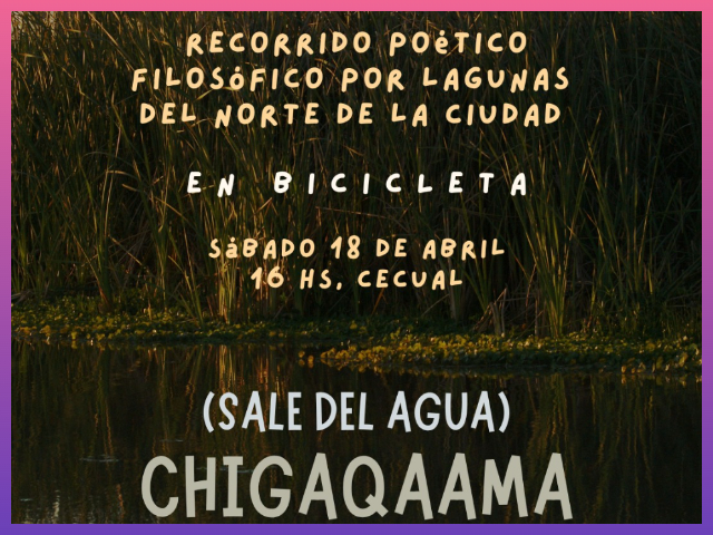 El Cecual invita a un recorrido poético y filosófico por lagunas y ríos El Cecual invita a un recorrido poético y filosófico por lagunas y ríos
