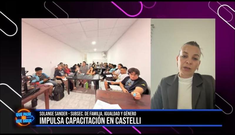 Programa Impulsa en Castelli: “Las capacitaciones están pensadas para la inserción laboral” Programa Impulsa en Castelli: “Las capacitaciones están pensadas para la inserción laboral”