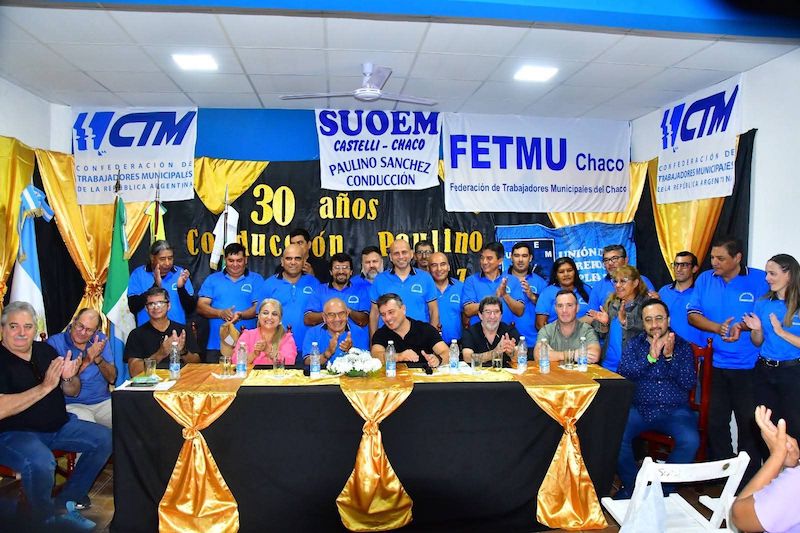 Asumieron las nuevas autoridades del SUOEM Castelli Asumieron las nuevas autoridades del SUOEM Castelli