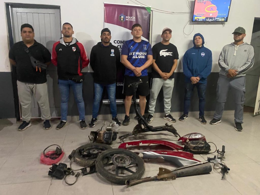 Agentes recuperan motocicleta desarmada tras rastrillaje