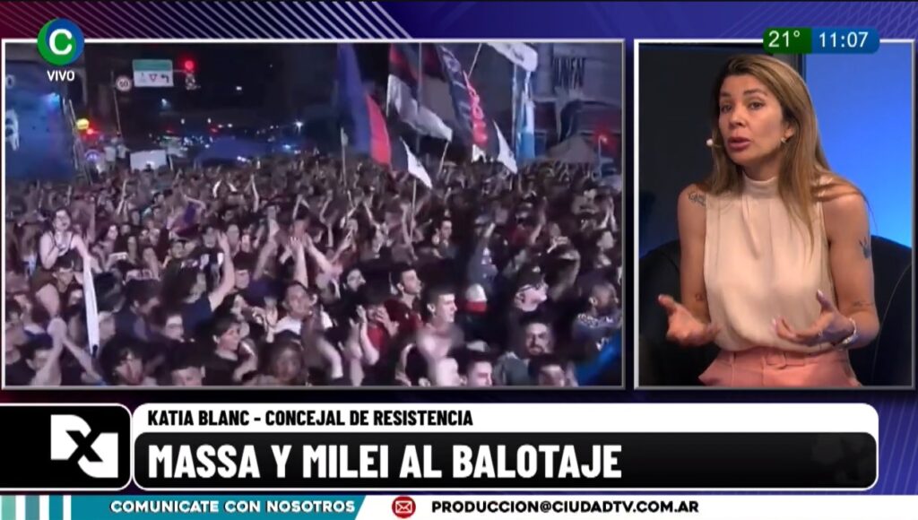 Balotaje presidencial: “El electorado está muy capacitado y va detrás del modelo de país que propone Massa”, afirmó Blanc