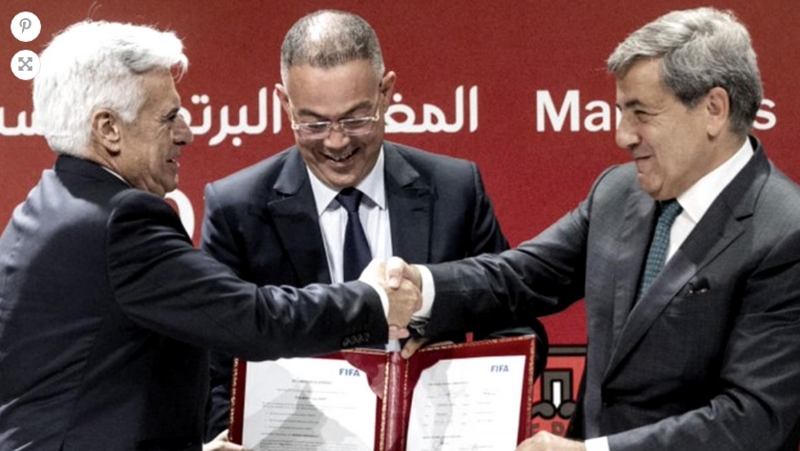 Marruecos, España y Portugal firmaron un acuerdo por sus candidaturas para el Mundial 2030 Marruecos, España y Portugal firmaron un acuerdo por sus candidaturas para el Mundial 2030