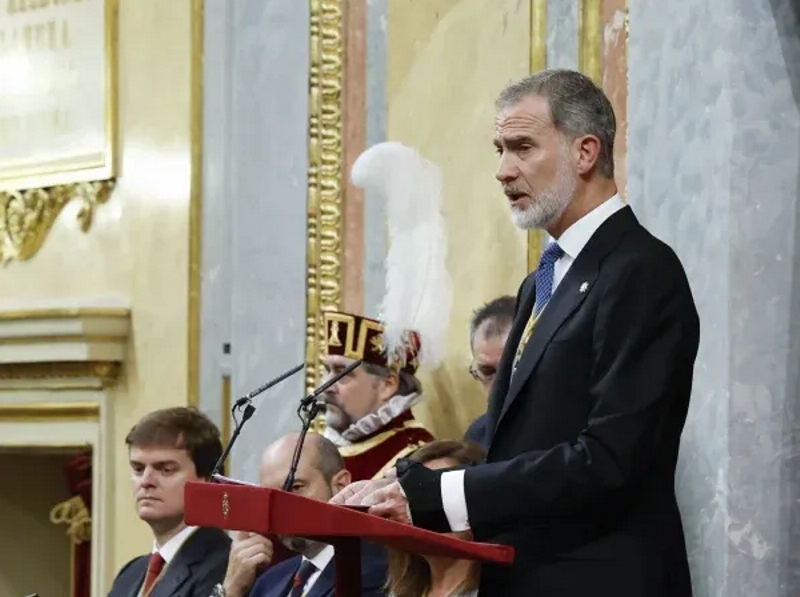 El rey Felipe VI de España asistirá a la asunción de Javier Milei El rey Felipe VI de España asistirá a la asunción de Javier Milei