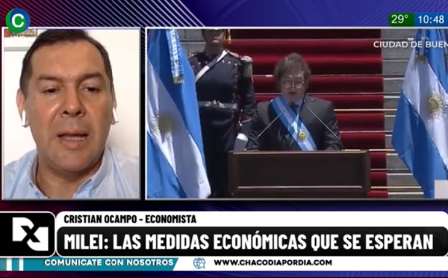 Plan de ajuste: “La devaluación va a tener un salto a precios casi inmediato”, anticipó el economista Cristian Ocampo Plan de ajuste: “La devaluación va a tener un salto a precios casi inmediato”, anticipó el economista Cristian Ocampo