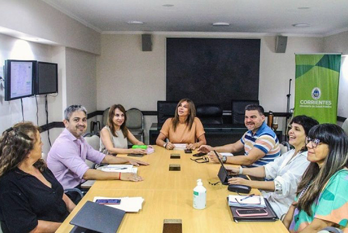 Corrientes y Chaco articulan estrategias en el área de Salud Pública Corrientes y Chaco articulan estrategias en el área de Salud Pública