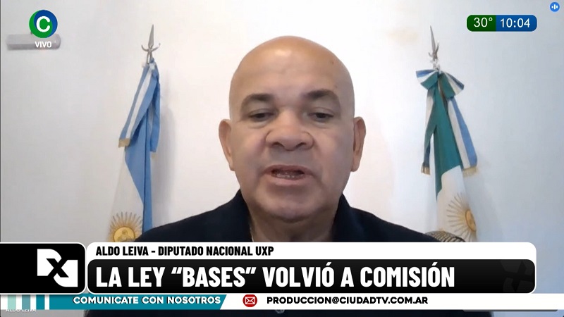 Ley Ómnibus: “El presidente quiere un cheque en blanco para privatizar, despedir y vender nuestras tierras”, aseguró Leiva Ley Ómnibus: “El presidente quiere un cheque en blanco para privatizar, despedir y vender nuestras tierras”, aseguró Leiva