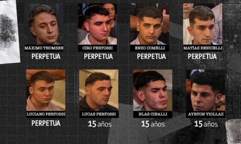Casación confirmó las condenas a los rugbiers que asesinaron a Fernando Báez Sosa Casación confirmó las condenas a los rugbiers que asesinaron a Fernando Báez Sosa