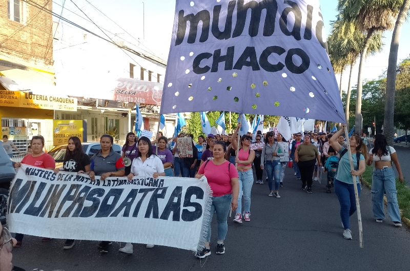 8M: “Mientras siguen con las políticas de ajuste, aumentan los femicidios en Chaco” 8M: “Mientras siguen con las políticas de ajuste, aumentan los femicidios en Chaco”